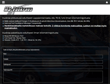 Tablet Screenshot of ms-vuokraus.fi